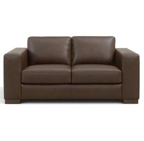 Inglewood Vintage Brown Cigar Leather 67" Loveseat