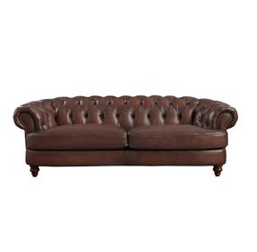 Newlyn Caramel Leather Living Room Set