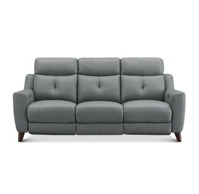 Cordell Slate Leather Zero Gravity Power Reclining Living Room Set