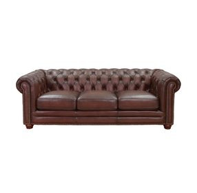Alwick Caramel Leather Living Room Set