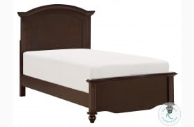Meghan Espresso Youth Panel Bed