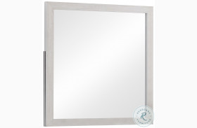 Marion Coastal White Mirror