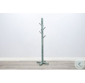 Seabright Green 8 Prong Hook Hat Rack