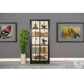 Autumn Echo Black Ryan Tail 3 Drawer Display Cabinet