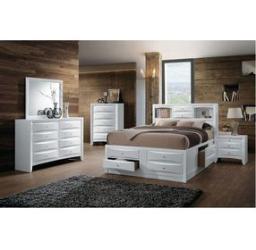 Ireland White Rectangular Dresser Mirror