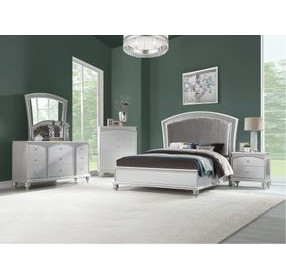 Maverick Platinum 2 Drawer Nightstand