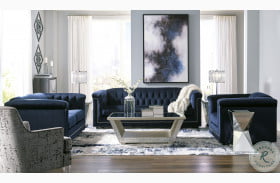 Josanna Navy Living Room Set