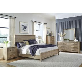 Arlington Nutmeg Queen Panel Bed