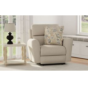 Chappy Linen Lay Flat Recliner