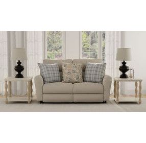 Chappy Linen Lay Flat Reclining 76" Loveseat