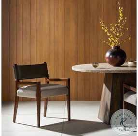 Ferris Tulsa Ink Performance Fabric Dining Armchair Set of 2