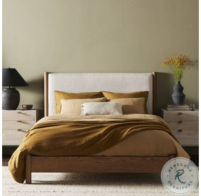 Roark Essence Natural King Upholstered Bed