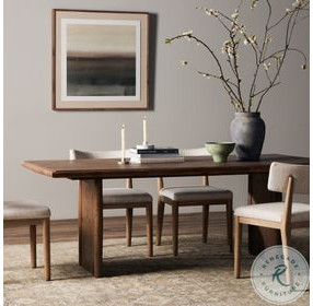 Glenview Weathered Oak 86" Rectangular Dining Table