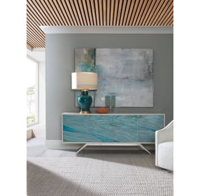 Blue Wave Beige 78" TV Stand