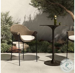 Suerte Arashi Salt Outdoor Bar Stool