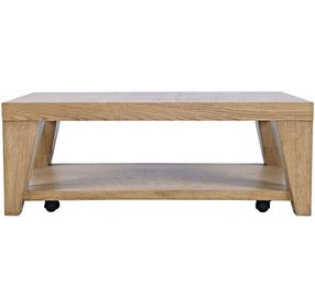 Laurel Creek Natural Rectangular Occasional Table Set with Storage
