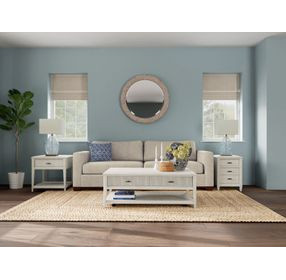 Carmella Pebble Oak Rectangular Cocktail Table