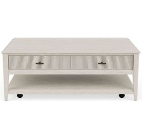 Carmella Pebble Oak Rectangular Occasional Table Set
