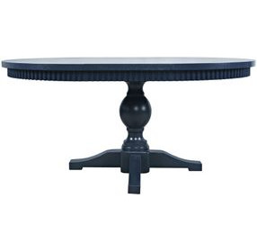 Westport Navy 66" Extendable Oval Dining Room Set