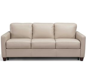 Millbrook Taupe Plain Leather Living Room Set
