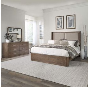 South Bend Burnished Clay 6 Drawer Dresser
