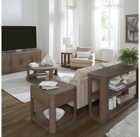 South Bend Burnished Clay 82" TV Stand