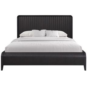 Aurora Peppercorn Waterfall Panel Bedroom Set