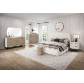 Elements Toffee King Upholstered Bed