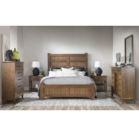 Artisans Place Vintage Pine and Ironwood 5 Drawer Chest