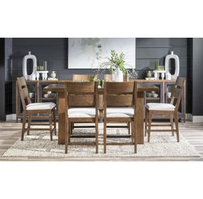 Artisans Place White Ladder Back Counter Height Chair Set of 2