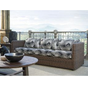 Kilimanjaro Black Outdoor 90" Sofa