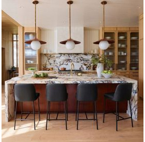 Sydney Black Upholstered Counter Height Stool Set of 2