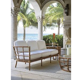 Sandpiper Bay White Outdoor 82" Sofa