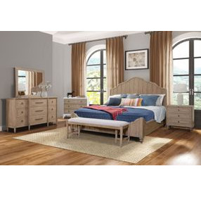 Wilmington Sand 3 Drawer Nightstand
