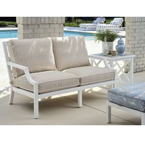 Island Classic Brown Outdoor 27" Loveseat