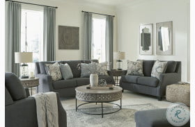 Bayonne Charcoal Living Room Set