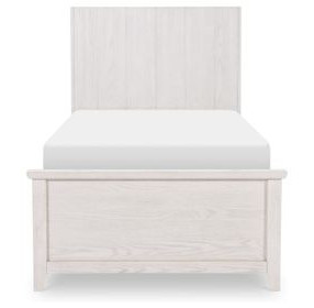 Ashton Bleached Linen Youth Bookcase Bedroom Set with LED