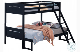 Littleton Blue Twin Over Full Bunk Bed