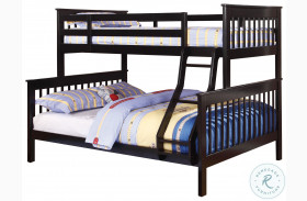 Chapman Black Twin Over Full Bunk Bed