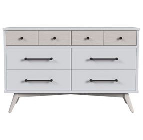 Rowan Ash Linen 6 Drawer Dresser