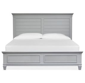 Charleston Harbor Gray Panel Bedroom Set