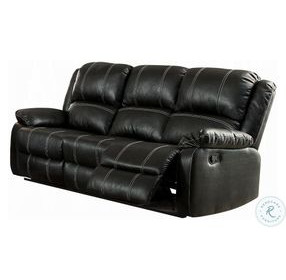 Zuriel Black Reclining Living Room Set