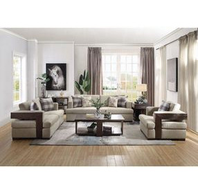 Niamey Gray 72" Loveseat with Pillow