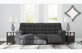 Wilhurst Marine Reclining Sofa With Drop Down Table