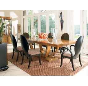 Omni Sable 122" Extendable Rectangular Dining Table