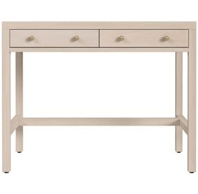 Nora Antique Taupe Rectangular Home Ofiice Set