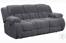 Weissman Charcoal Reclining Sofa