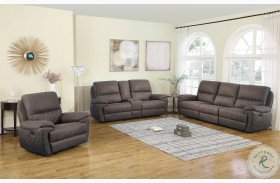 Variel Taupe Reclining Living Room Set
