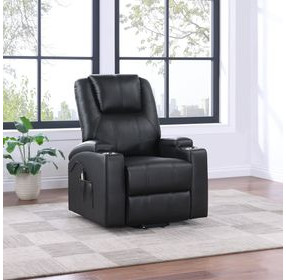 Armstrong Black Power Lift Massage Recliner