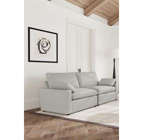 Collins Gray Modular 86" Power Reclining Loveseat